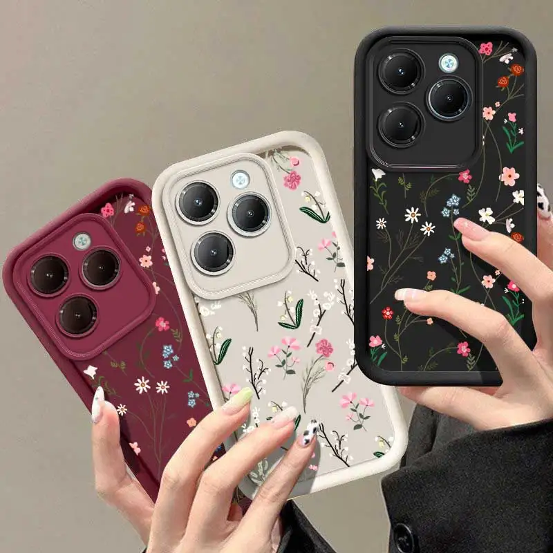 Hot40 Whispers Among Flowers Sky Eye Ladder Phone Case For Infinix Hot 30i 30 30Play 20 20S 20i 12 11Play 10 9 8 Smart 8 7 6