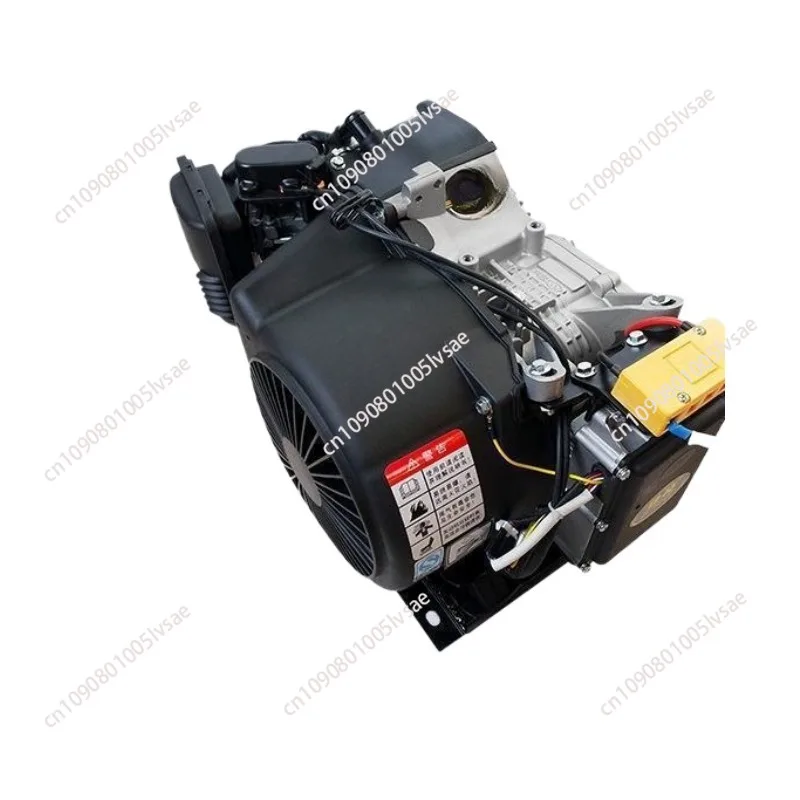 Electric start 6KW dual cooling electric vehicle range extender 48V 60V 72V car generator silent frequency conversion