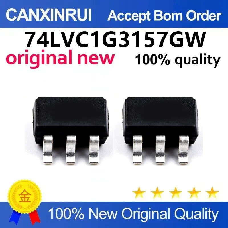 (5pcs-100pcs)Brand new original 74LVC1G3157GW silk screen YJ patch SOT-363 logic IC demultiplexer