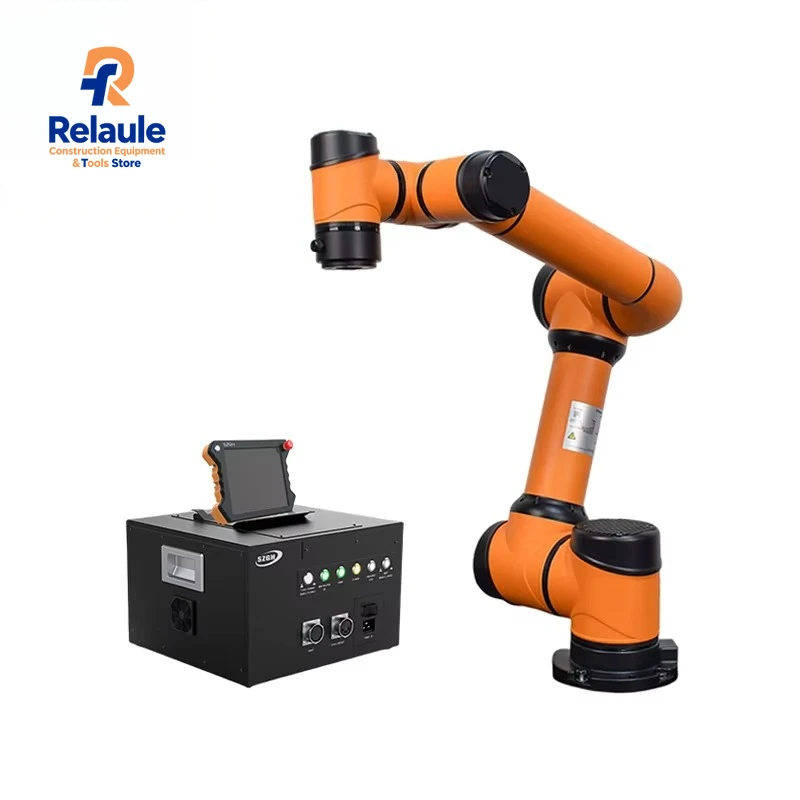 SZGH NEWEAT Mini 6 AXIS Industrial Robo Arm Collaborative Kitchen Palletizing Pick Robt with Core PLC & Bearing Components