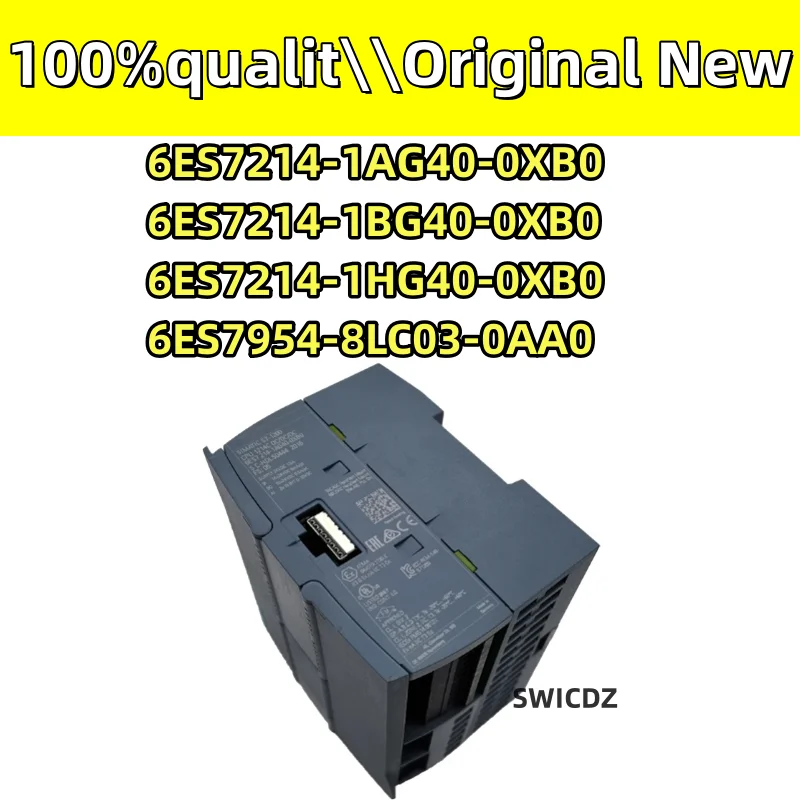 100% new original S7-1200  CPU1214C 6ES7214-1AG40-0XB0 6ES7214-1BG40-0XB0 6ES7214-1HG40-0XB0 6ES7954-8LC03-0AA0