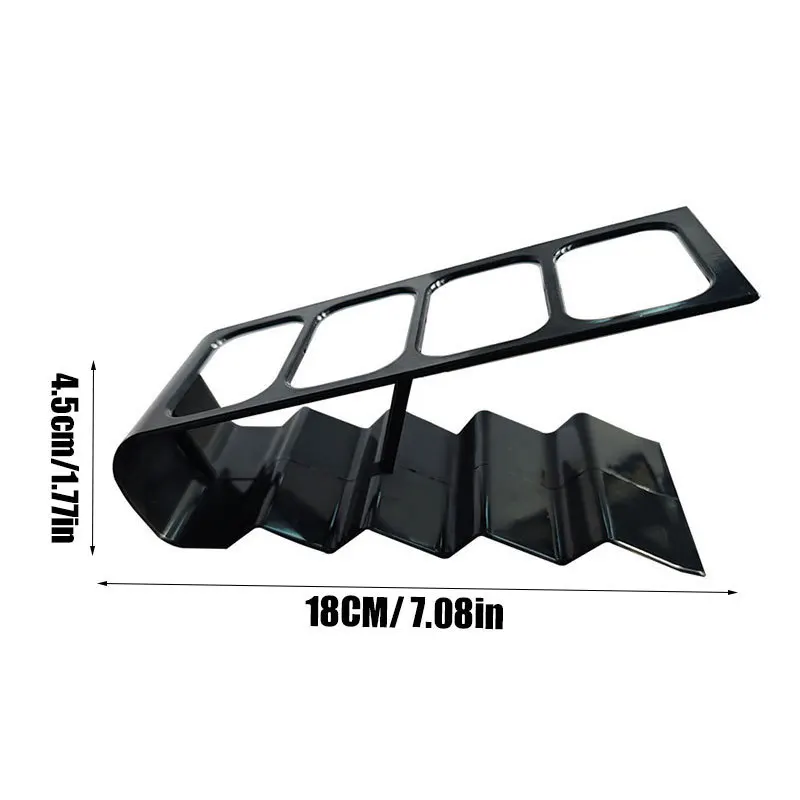 4 Compartment Remote Control Organizer Creative Desktop Storage Rack Plastic Holder Multi Purpose Desk Organizer