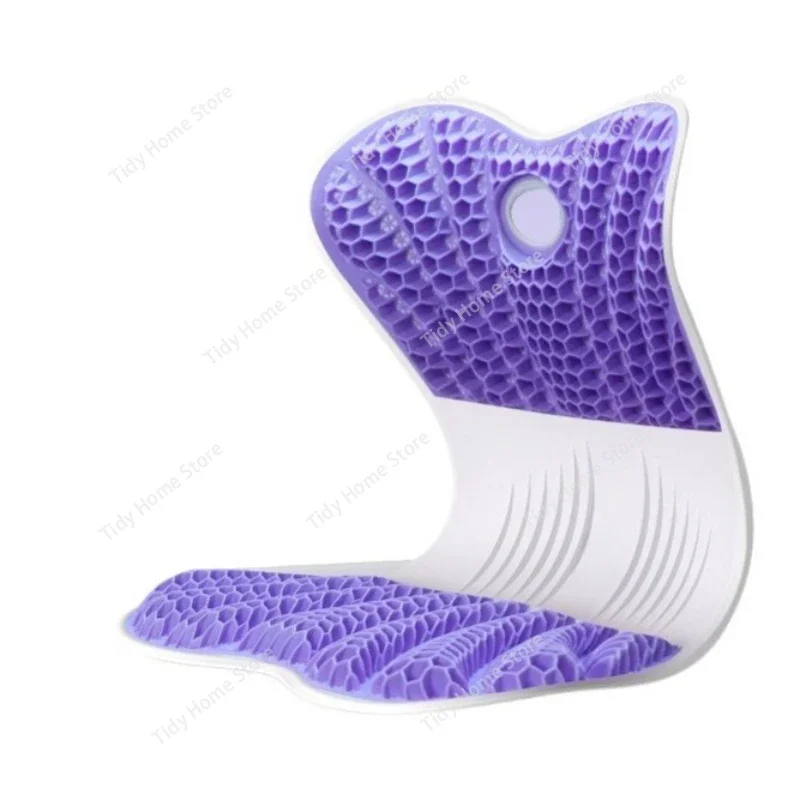 Breathable TPE waist sitting chair, honeycomb hip pad, tailbone decompression office waist cushion