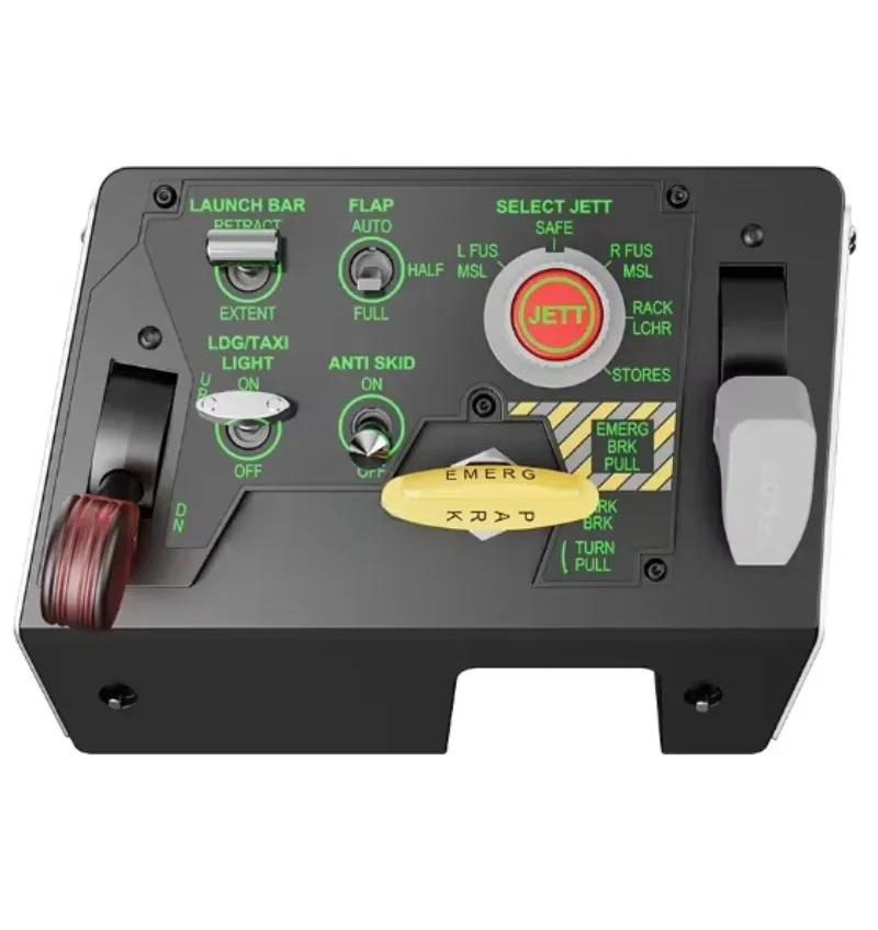 Inventory MOZA MTLP Panel Programmable Wired Game Controller for PC Durable Telemetry Driver Indicator for Unparalleled Realism