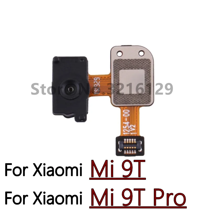 

Fingerprint Sensor For Xiaomi Mi 9 Lite 9T Pro 9 SE 8se 8 Lite Finger Print Scanner Home Button Flex Cable Spare Parts