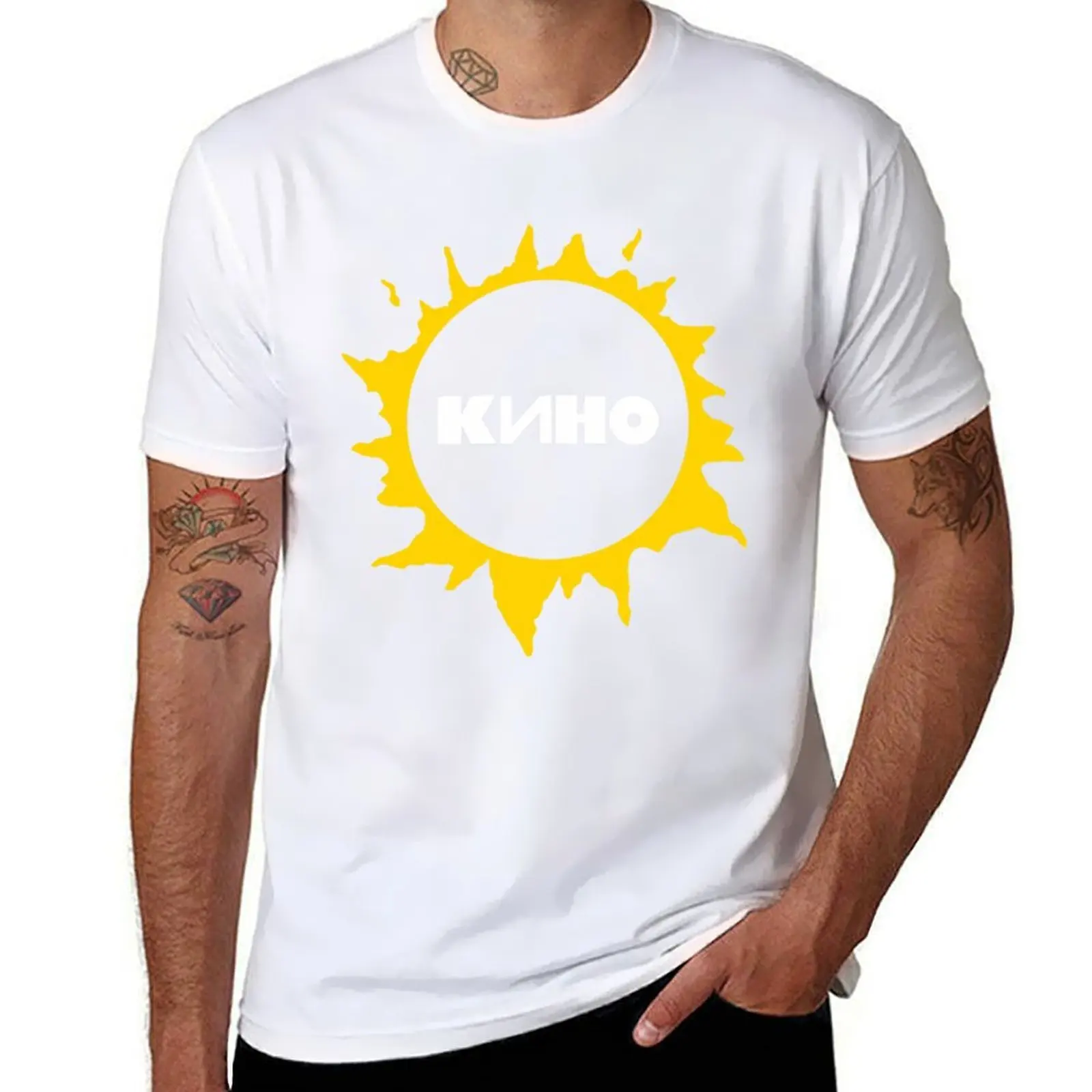 

Viktor tsoi sun classic t shirt T-Shirt men t shirt cotton 100% t shirt for man 100 percent cotton T-Shirt