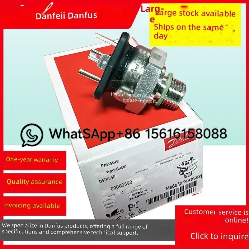 Danfoss Pressure Transmitter Sensor DST P500 P550 Compact High Temperature High Performance Industrial Process Control Gauge