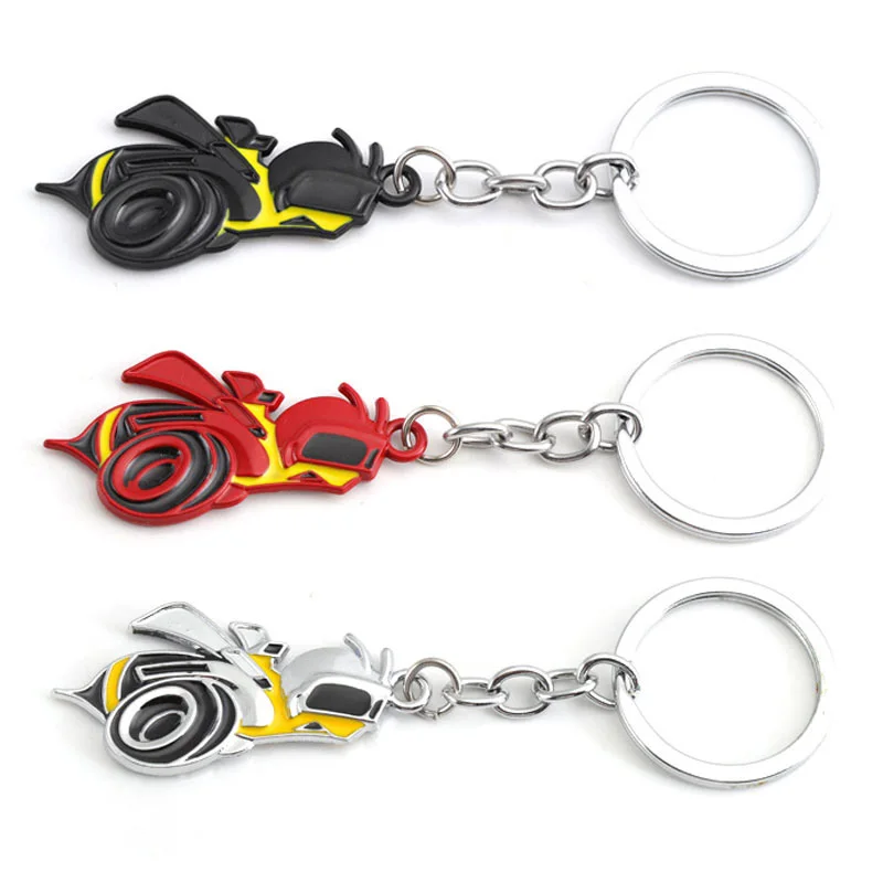 Bumblebee Logo Keychain Keyring for Dodge 6.4L Caravan Challenger SRT Caliber Charger Durango Ram Bumblebee Super Bee Chevrolet