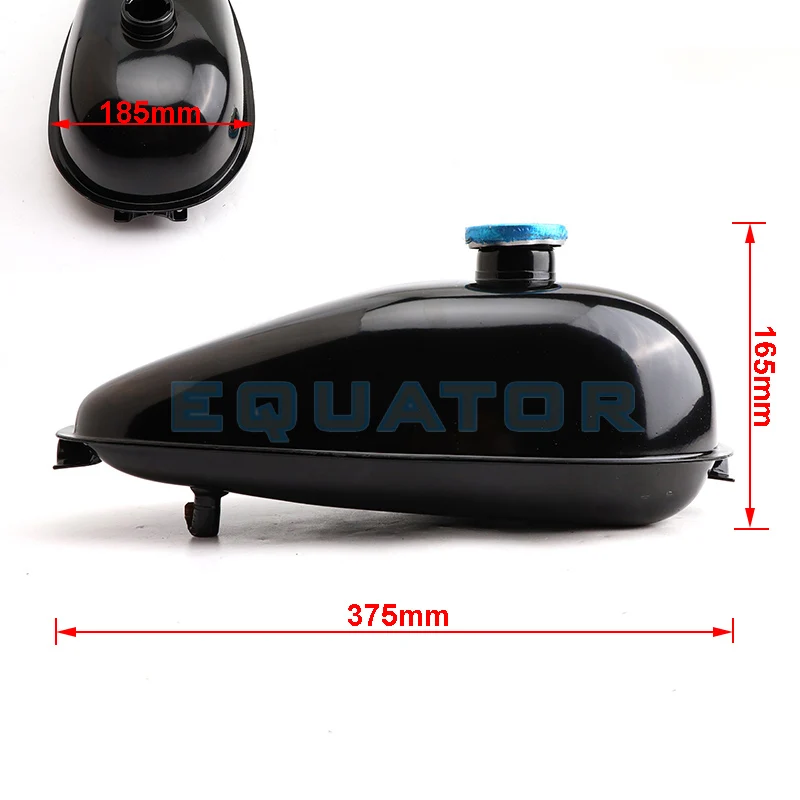 4L Replacement Gas Fuel Petrol Tank for 49cc 60cc 80cc Motorized Bicycle Bike Accessories