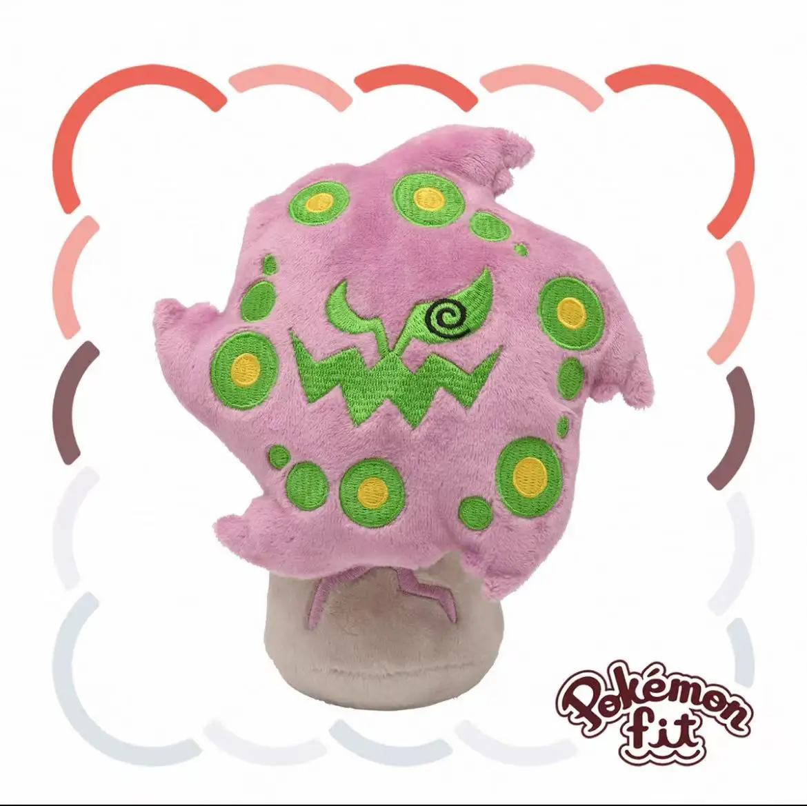 High Quality Pokemon Fit Spiritomb Plush Toy Stuffed Doll Birthday Gift for Children