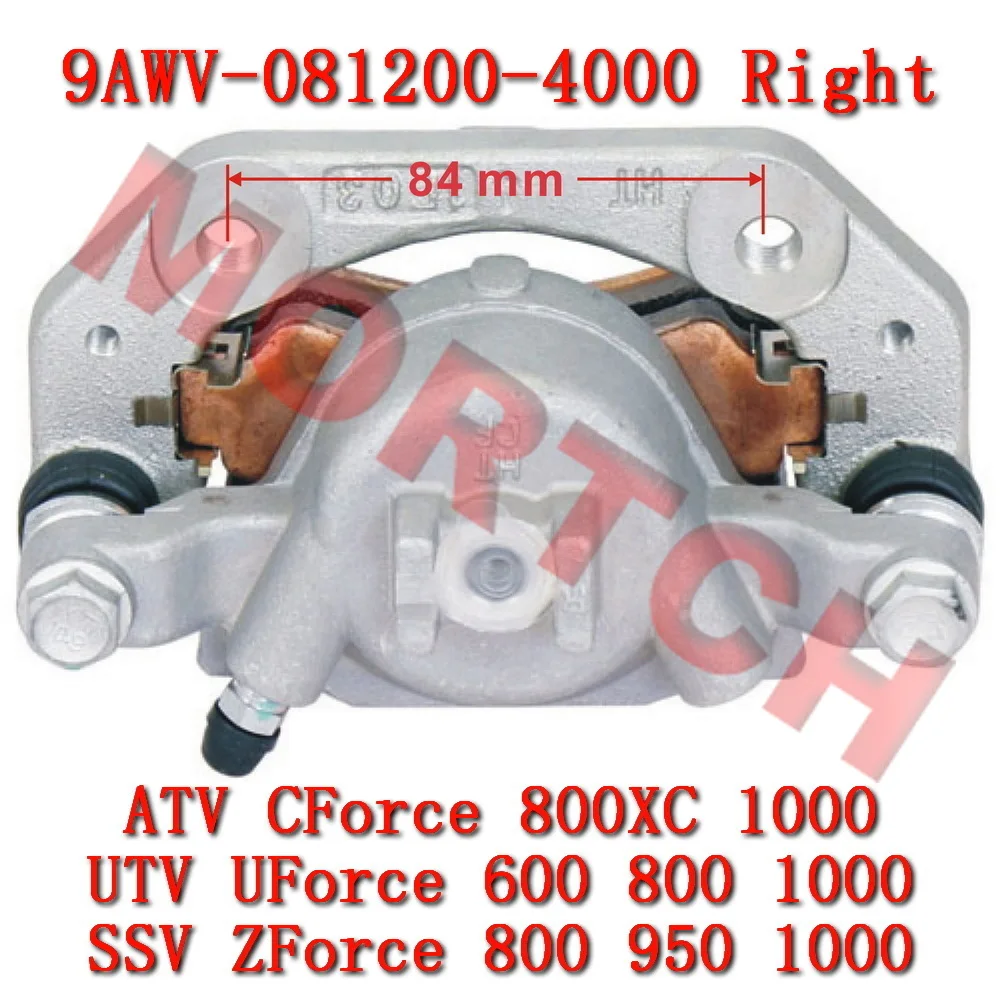 

Front Right Brake Caliper RH 9AWV-081200-4000 for CFMoto ATV CForce UForce ZForce 600 800 800 XC 950 1000 Sport R Trail Crew