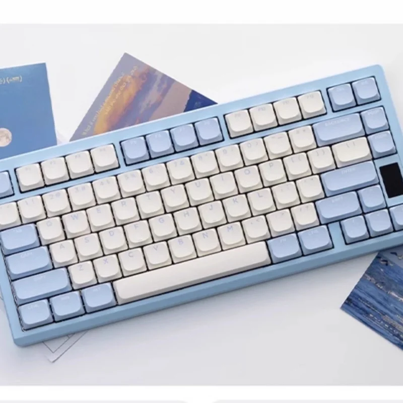 Ndnh Nd75lp Aluminium CNC Mechanisch toetsenbord met lage as Draadloos Bluetooth Tri-modus Aangepaste Rgb Quick Release Handondersteuning