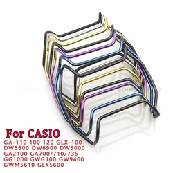 Cassa dell'orologio per CASIO per G-SHOCK DW5600/5610/6900 GA-110/100 GD-120 GA2100 GG1000 Maschio Metallo Anti-Collisione Paraurti Accessori