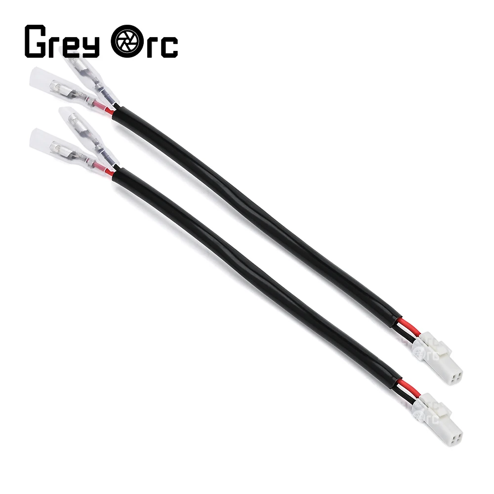 Wire Adapter Plug Connectors 2 Power Cords For KTM 125 200 250 690 790 990 DUKE SMC SMC-R Connecting Line Turn Signal Marker
