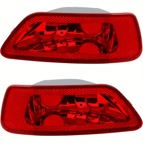 Imagen 1 del producto Para Jeep Compass Grand Cherokee 2011-2016 2 uds 57010716AC-R luz de freno de parachoques trasero lámpara reflectora de señal de giro trasera sin bombilla