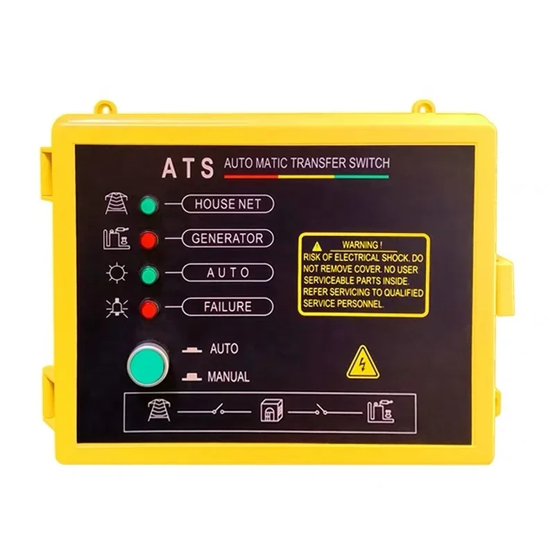 Hot Selling LETON Power  Generator Set Automatic Start Power Transfer Switch ATS Cabinet On Sale