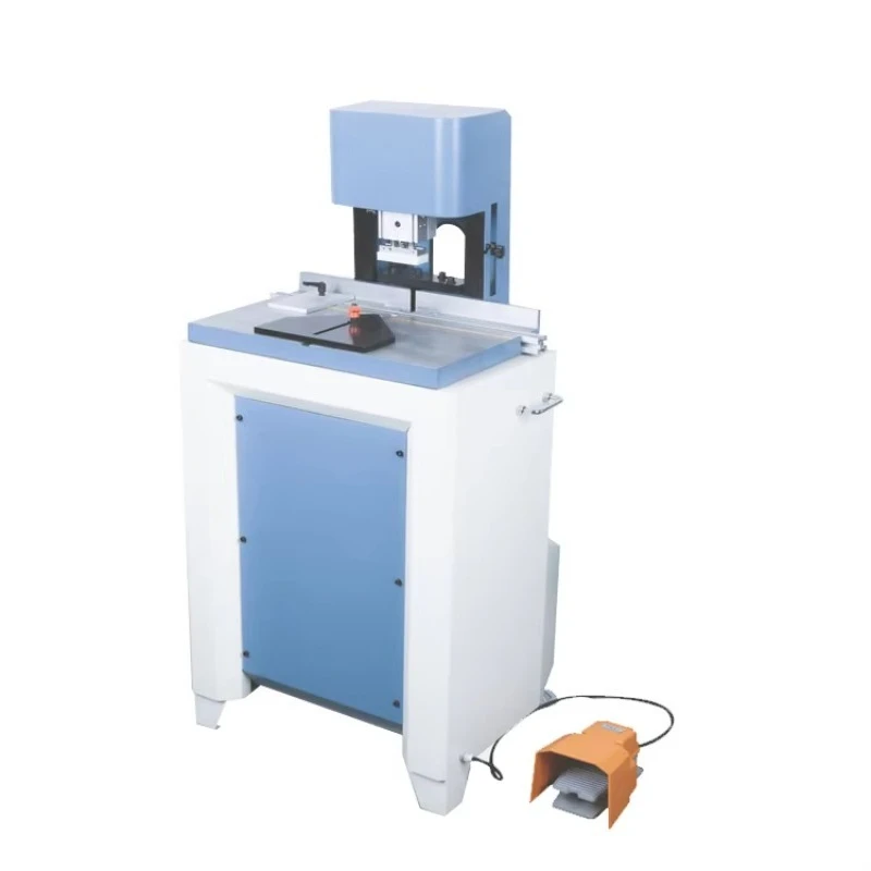 Single-hole Tenon and Mortise Splicing Machine Pneumatic Jointing with Extension Board Woodworking Machinery