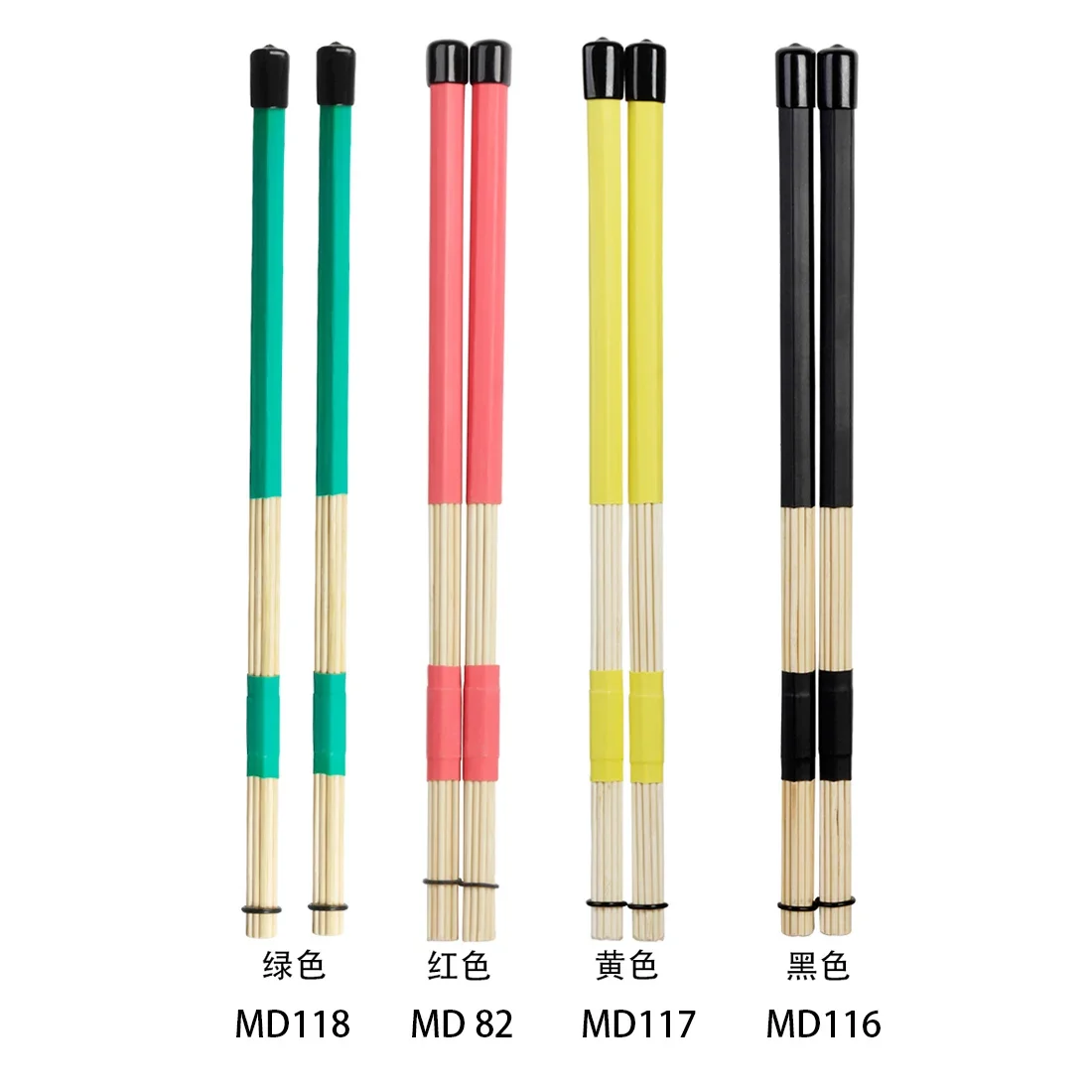 Bündel Drumsticks Stangen Bündel Stäbchen Percussion Musikinstrument Zubehör Kabelbaum Jazz Ahorn Drum Sticks Trommel Teile – Detail 1