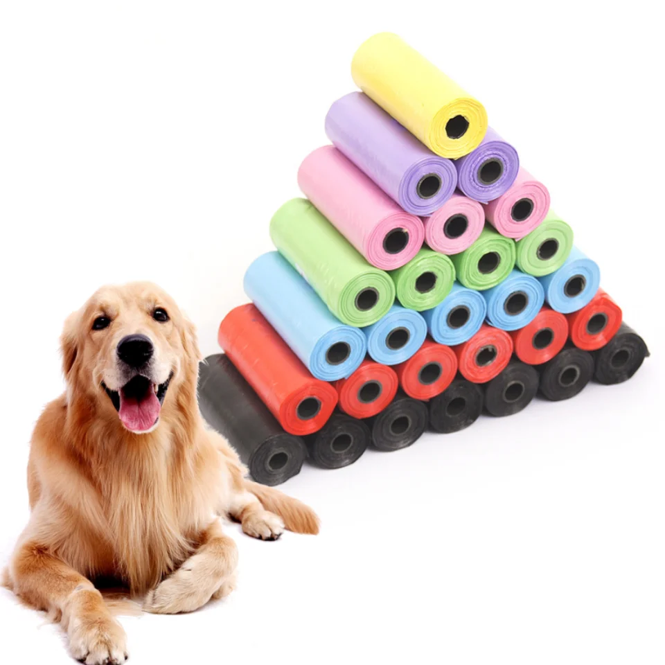 New Breakpoints Are Easy To Tear Available In Multiple Colors Pet Poop Bags Dog Poop Bags Pet Garbage Bags And Pet Supplies