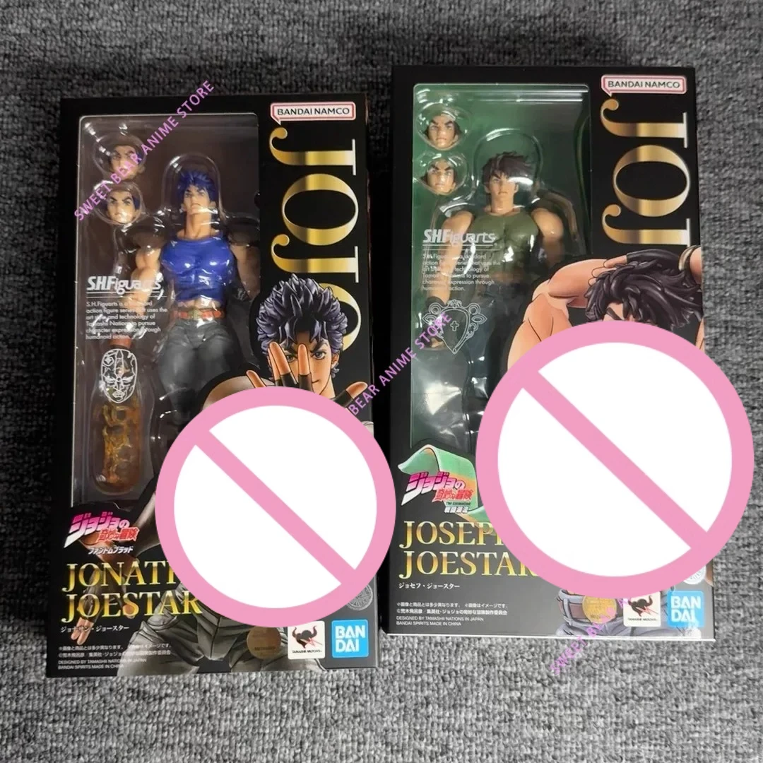 

Bandai JoJo's Bizarre Adventure SHF Jonathan Joestar & Joseph Joestar S.H.Figuarts AAction Figure Anime Model Trendy Toys Doll