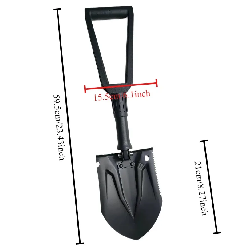 1PC Outdoor Große Militär Schaufel Verdickt Werkzeug Set Militär Schaufel Multifunktionale Militär Schaufel Outdoor Ausrüstung – Detail 1