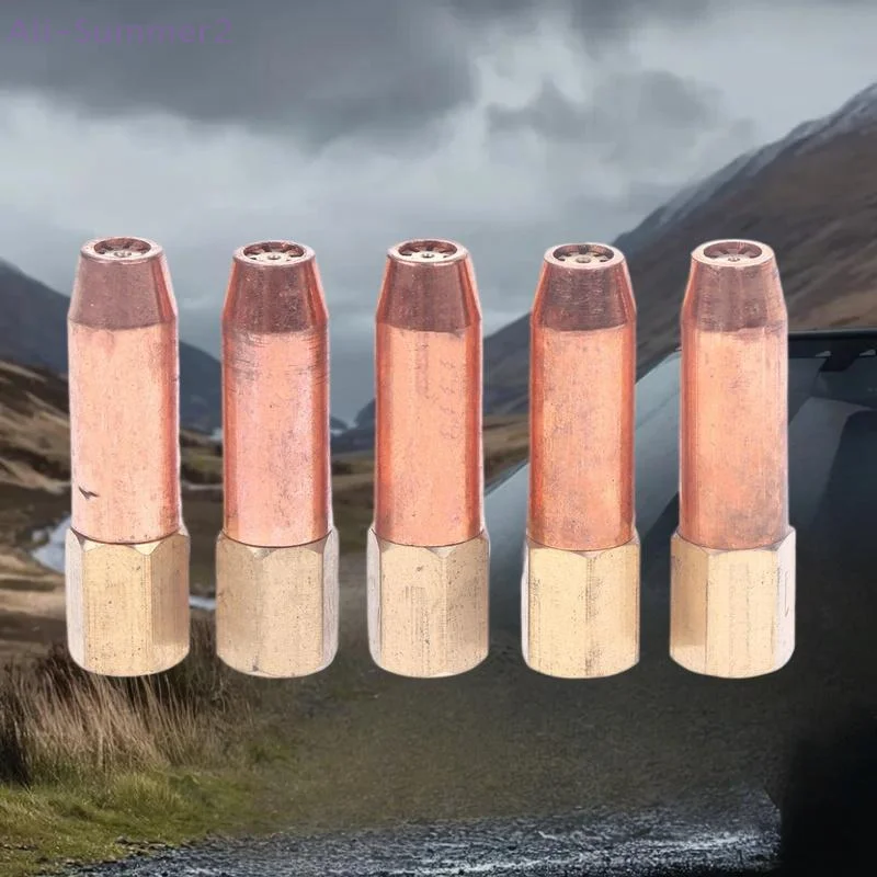 {MX} YH01-2 Gas Brazing Torch Nozzle 1# 2# 3# 4# 5# Pure Copper Torch Tip Propane Acetylene Oxygen Welding Accessories