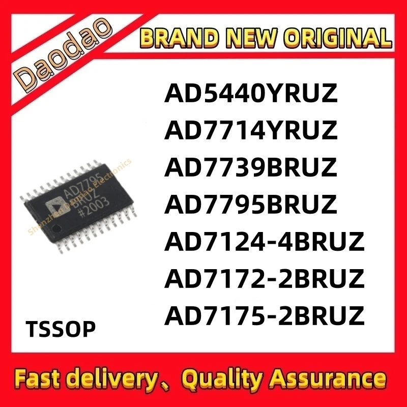 

Quality Brand New AD5440YRUZ AD7714YRUZ AD7739BRUZ AD7795BRUZ AD7124-4BRUZ AD7172-2BRUZ AD7175-2BRUZ IC Chip TSSOP