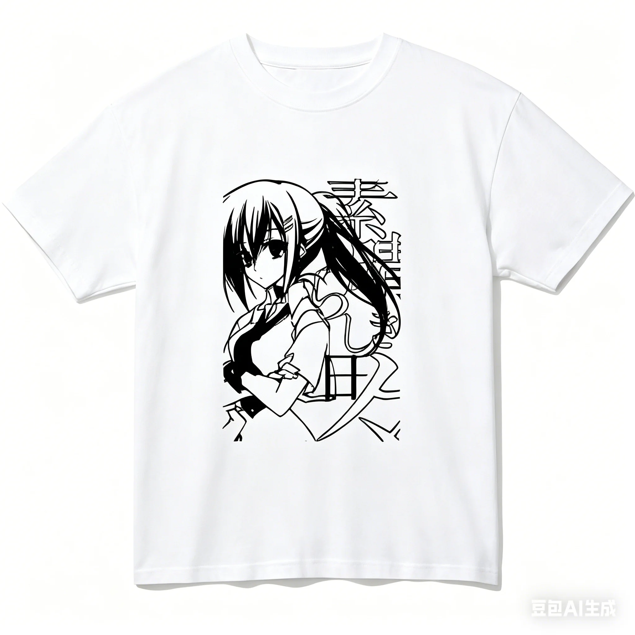 Wonderful Everyday Down the Rabbit-Hole Cotton T-shirt personality Clothes New Model Anime T-shirt Yearround clothing Streetwear