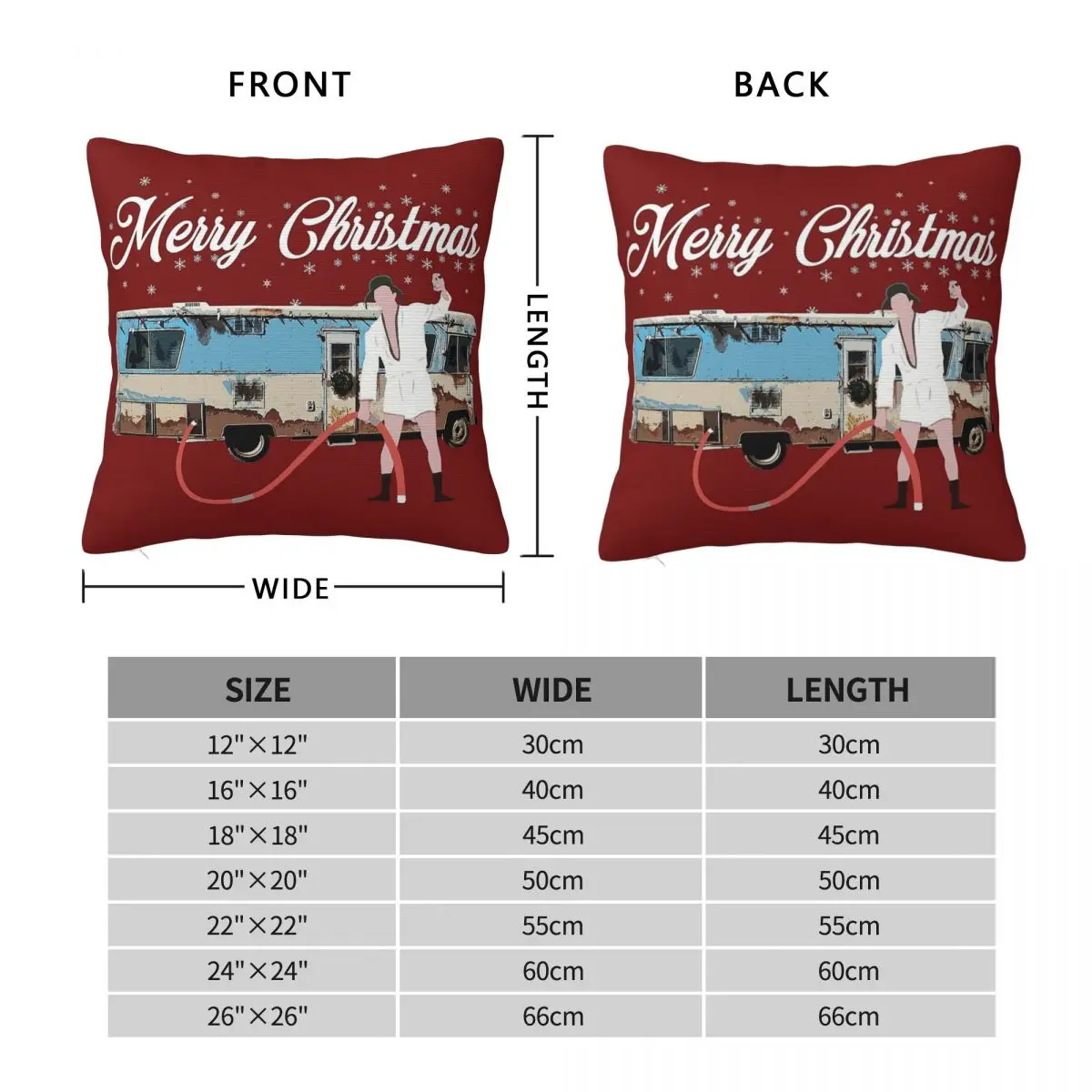 Cousin Eddie Shitter Was Full Pillowcase Polyester Linen Velvet Pattern Zip Decor Home Cushion Case Wholesale