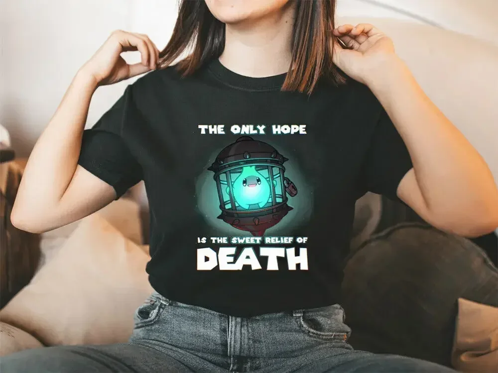 

The Only Hope Is Sweet Relief Of Death There's No Sunshine Only Darkness T-shirt