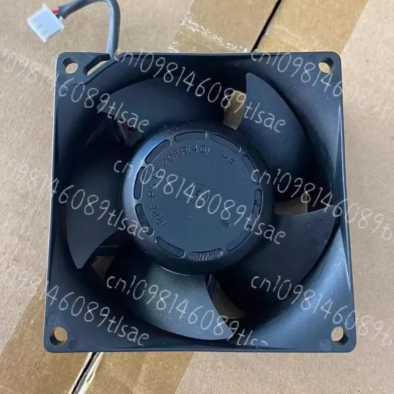 SSN DC 12V 24W 80x80x38mm 3-Draht Server-Lüfter, PF80381B1-D12C-F99, Hochgeschwindigkeits-Abluftventilator für Schränke