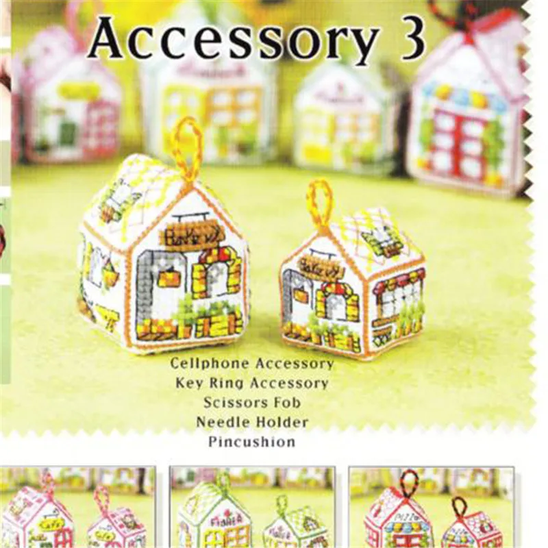 P82 Cross stitch kits Cross-stitch embroidery sets Needlework set threads Pin Needle Cushion Biscornu Counted Cross-Stitching