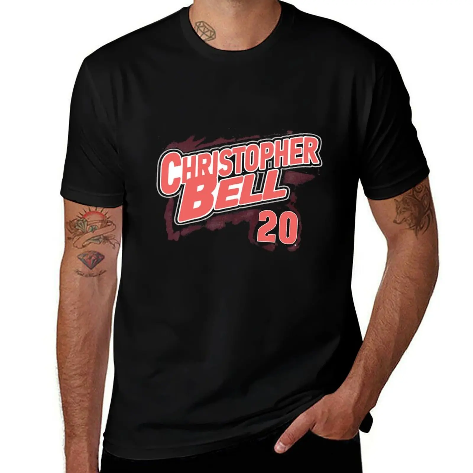 

Christopher Bell 20 T-Shirt anime t shirts plus size clothes shirts graphic plain white t shirts men