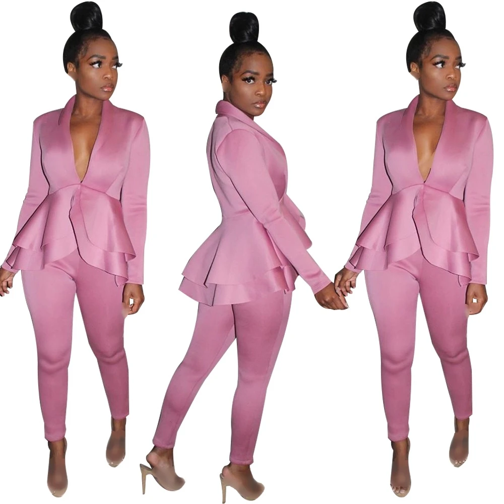 women's matching sets elegant women's sets women's tracksuit 2 pieces set for woman office suit two piece sets cheap clothes