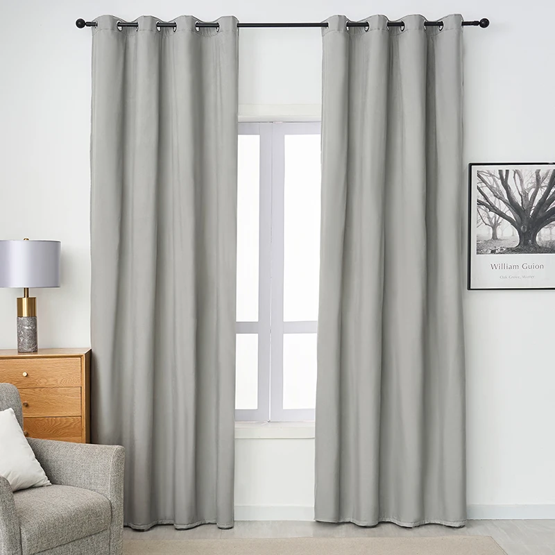 1pc Winter Thermal Quilted Curtains - Heavyweight Blackout, Cold & Draft Blocking for Energy Efficiency image 3