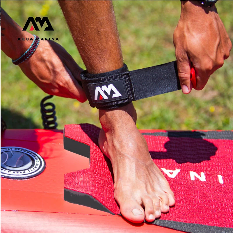 

AQUA MARINA Inflatable Board Accessory Surfing 10 Feet Safety Foot Rope High Elasticity Aquatic Protect Ankle Rope Surfboard