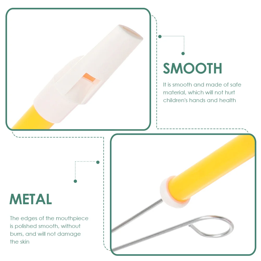 

2pcs Portable Slide Whistles Smooth Safe Material For Kids Stress Relief Music Learning Funny Musical Instrument Plaything