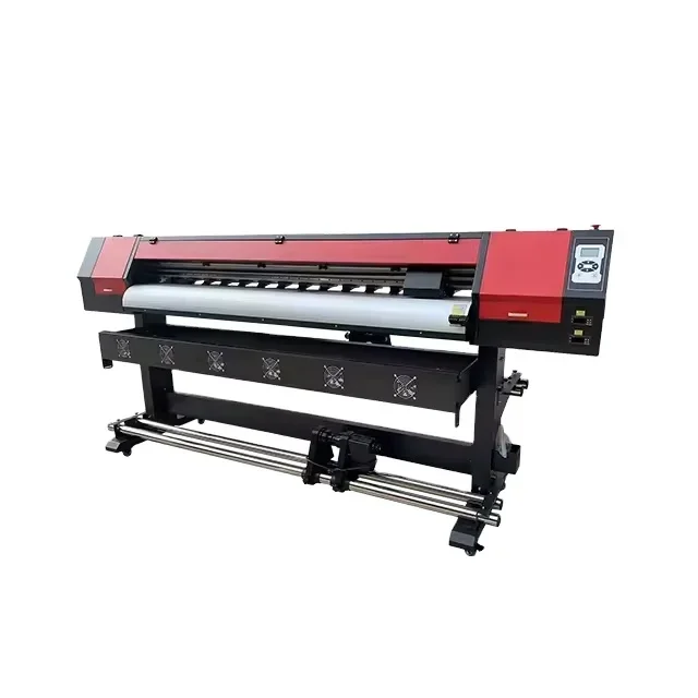 

1.8m Digital Inkjet Printer Tarpaulin Sticker Printing Machine Xp600 Eco Solvent Printer Large Format Printer machine