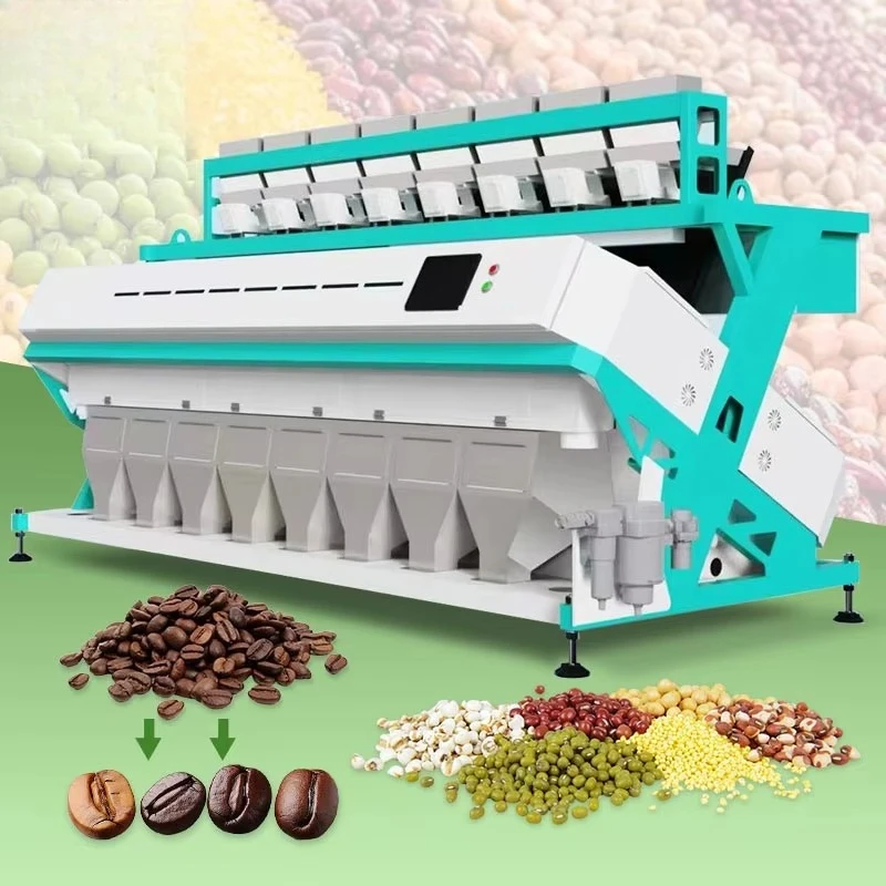 

Customized Bean Processing Color Sorter for Coffee Rice Plastic Sorting Competitive Factory Price