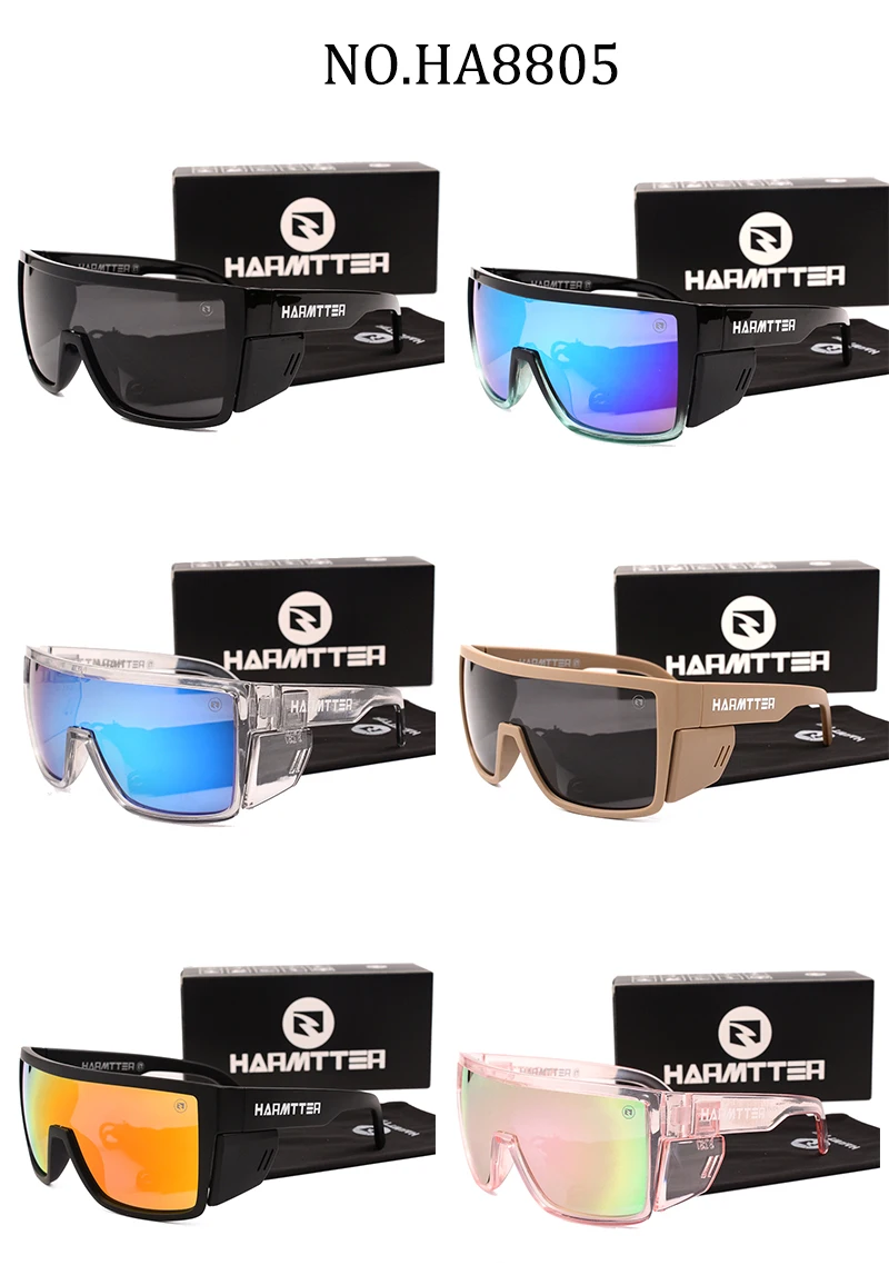 نظارات شمسية ماركة هارمتر لركوب الدراجات للنساء والرجال حماية Z87 مستقطبة للأشعة فوق البنفسجية رياضية خارجية 8805