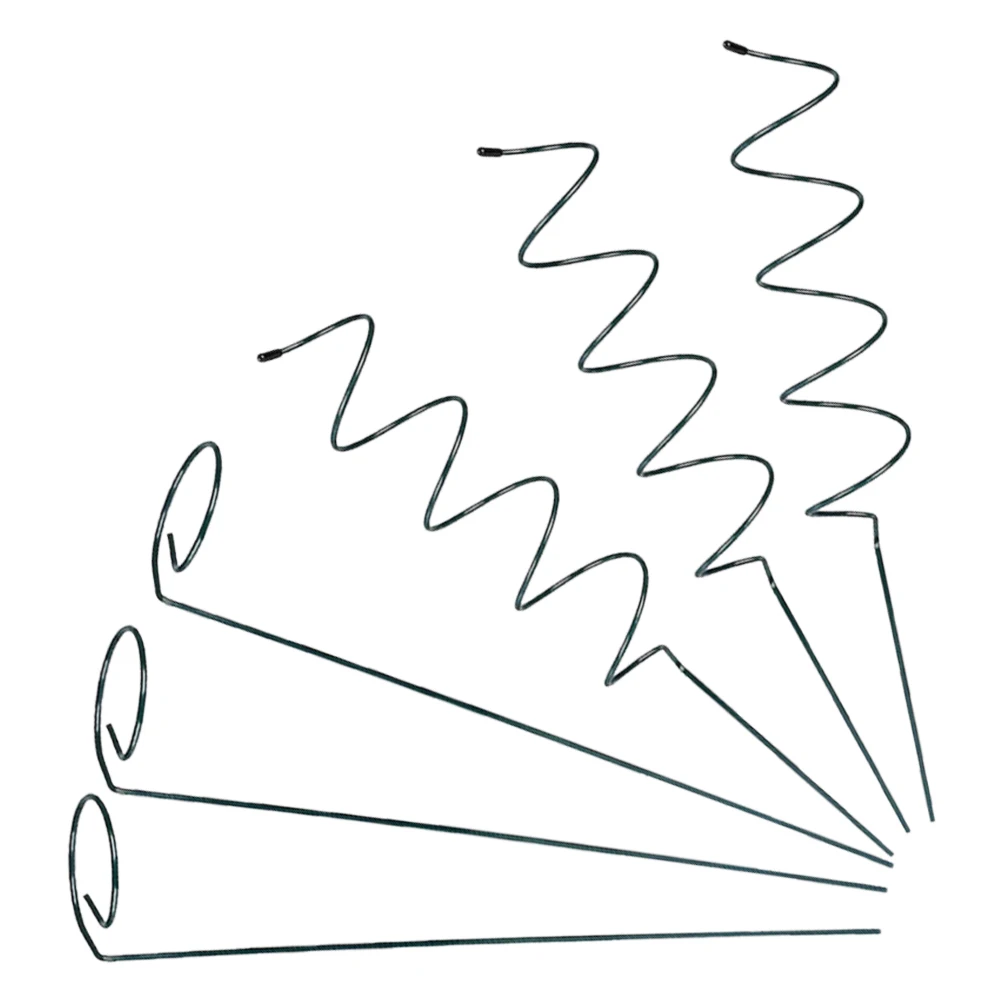 

1 set 40cm Plant Support Stakes Straight Spiral Stem Support Pole chid Rose Cactus Climbing Frame Garden Accessories