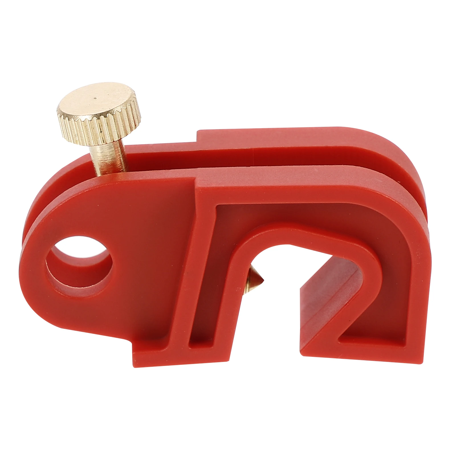 

Circuit Safety Red Electrical Suite Plug Hasps Clamp PA Nylon Long Life Easy Install Maintenance Hardware