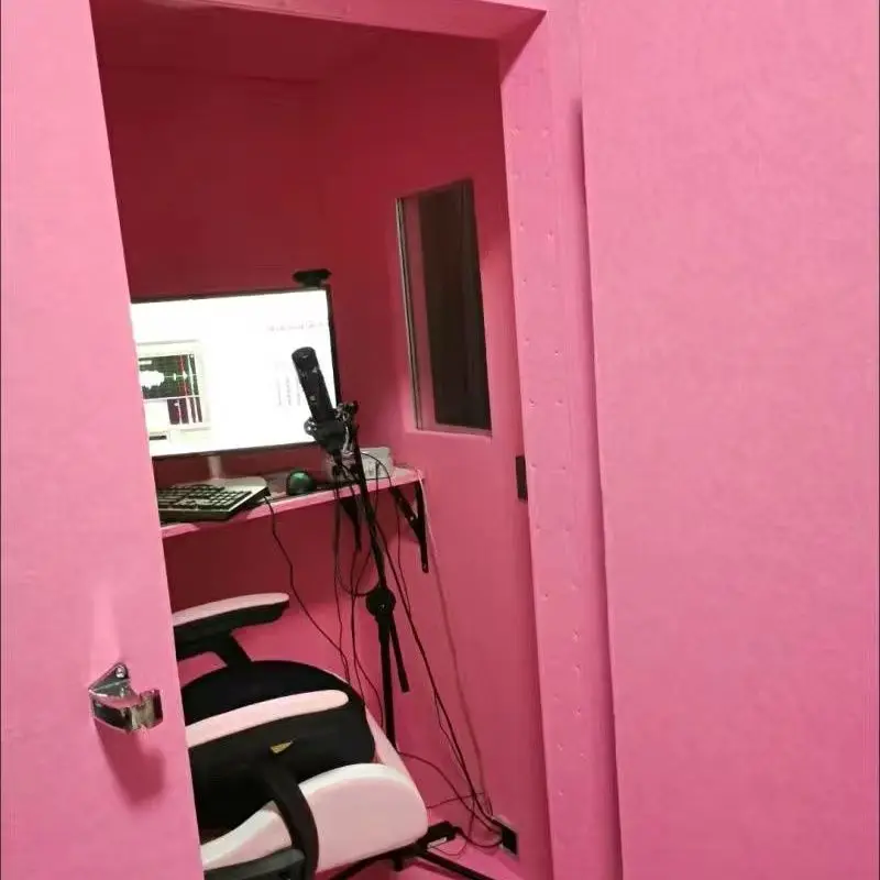 

Soundproof room small mobile detachable home recording studio