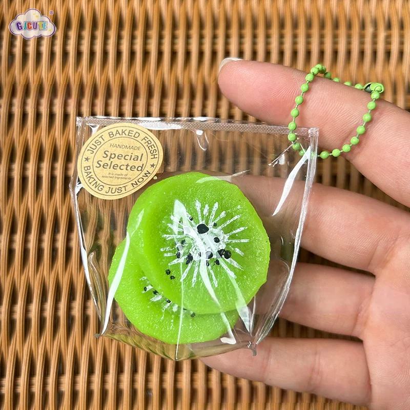 Simulation Mini Fruit Bag Stress Relief Toy Sticky TPR Relief Fidget Toy Mini Relief Squeeze Toy Gifts For Kids