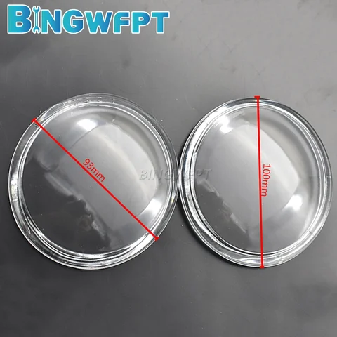 BINGWFPT для Toyota Vios Yaris RAV4 Matrix Venza Land Cruiser 100X93 мм противотуманные фары закаленное стекло противотуманное стекло