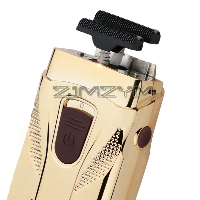 Double Blade Reciprocating Shaver Dry Wet Dual Use Electric Hair Clipper Professional Oil Head Whitening Device Portable Trimmer