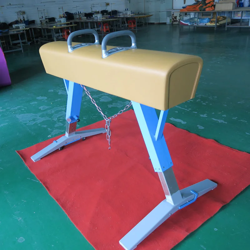 Portable Gymnastics Equipment Pommel Horse for Competition