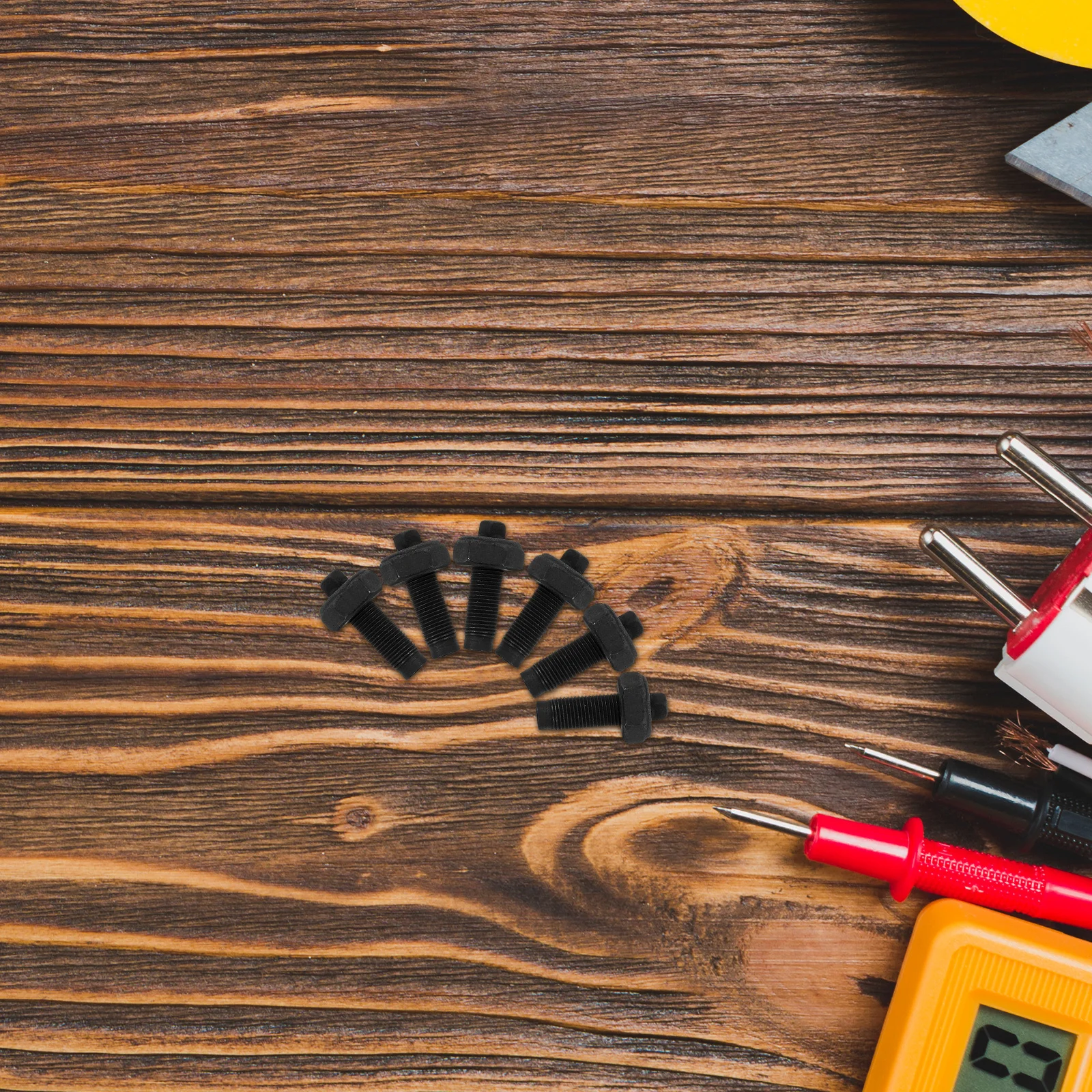 

6Pcs Motorbike Valve Adjusting Screws Sturdy Metal Motorcycle Replacement Set Quick Install Bike Parts Motorcycle Valve Screw