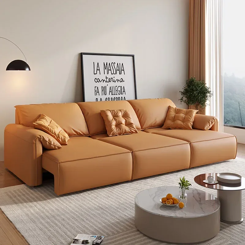 Premium Modern Reclining Sofas Living Room Puffs Salon Electric Sofa Bed