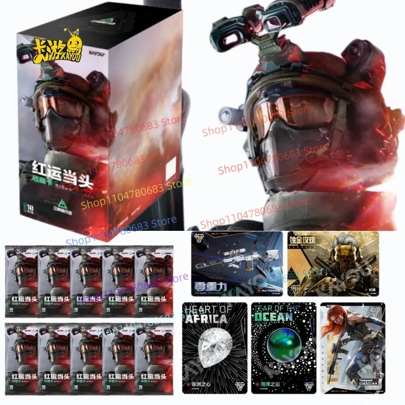 

Коллекционная карточка KAYOU Original Delta Force Good Luck Is At Hand Beacon Package, редкая коллекционная карточка SE XR для игры в стрелялки, подарок для детей